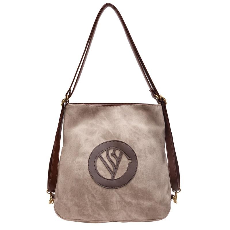 

Рюкзак для женщин, школьный, для поездок на работу, большой емкости коричневый