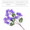 Blue Jacaranda Simulation Flower Simulation Hanging Hanging Flower Arrangement Flower Material Landscape Hotel Background Wall