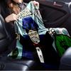 1pc Mr. Monopoly,New York,Money Digital Print Flannel Blanket - Contemporary Style, Suitable for All Seasons, Perfect for Home, Travel, or C