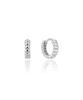 Lloyd Daily Puff Silver Ring Mini Earrings Lles26001U