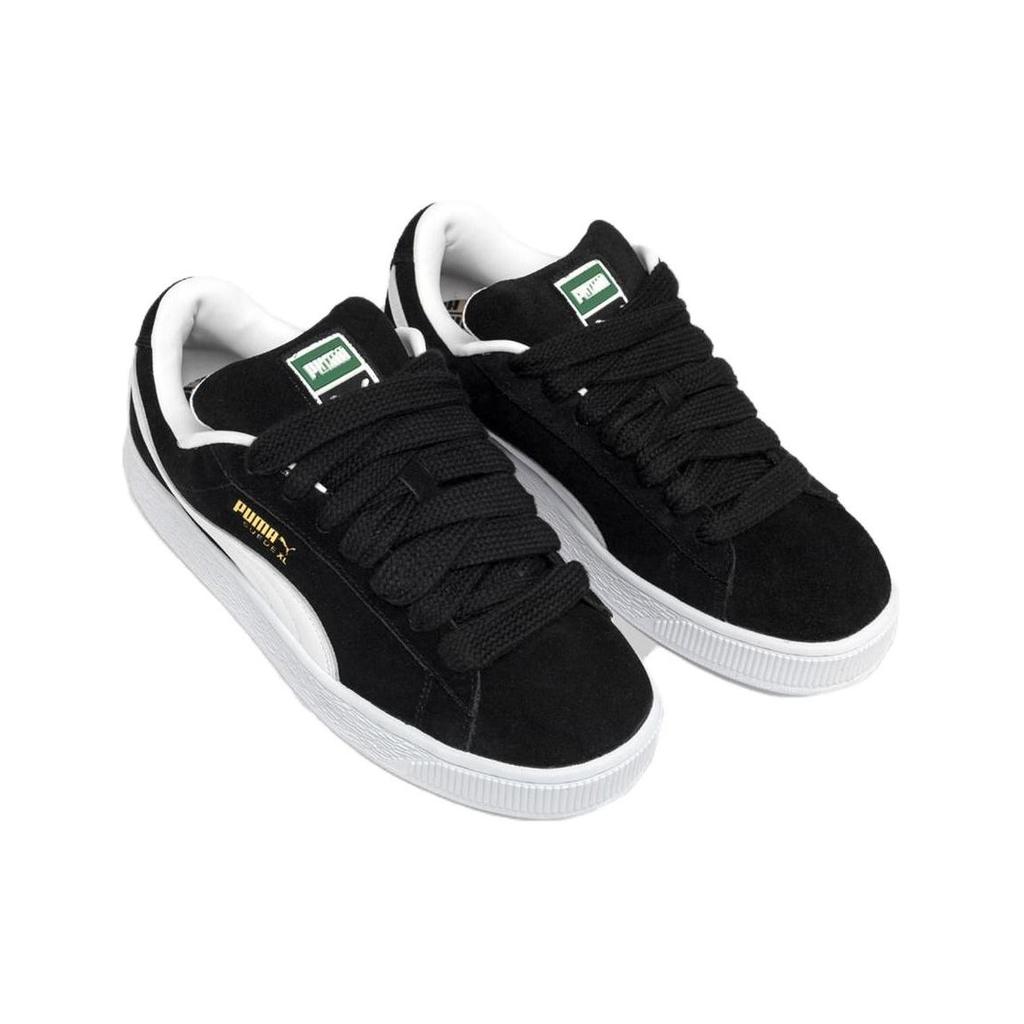 New Puma Suede Black White 395205-02