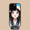 Hyouka Chitanda Matte Surface Magsafe Mobile Phone Case for iPhone 17 16 15 14 13 12 11 Air Pro Max Plus Colorful Cover