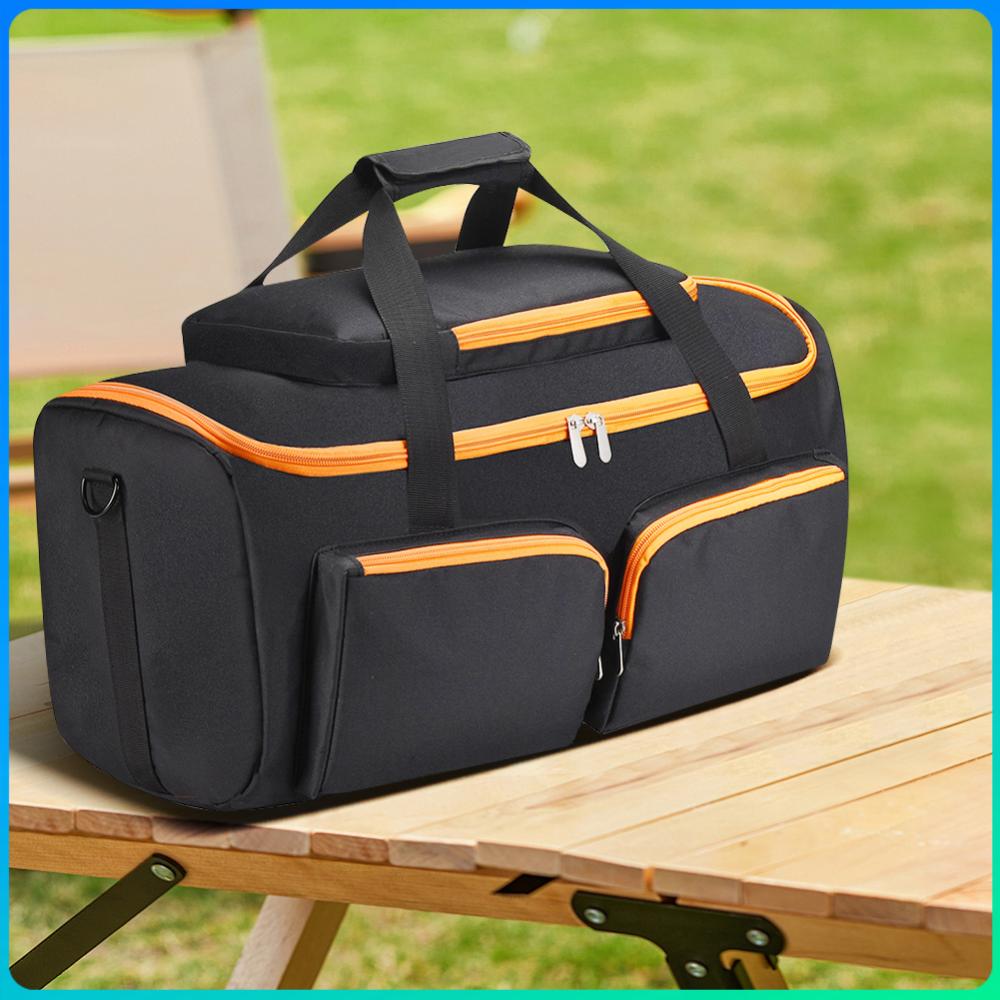 

Universal Audio Storage Bag Multi Pocket Speaker Carry Case Shockproof Padded Storage Bags for JBL PartyBox On-The-Go Essential China Mainland