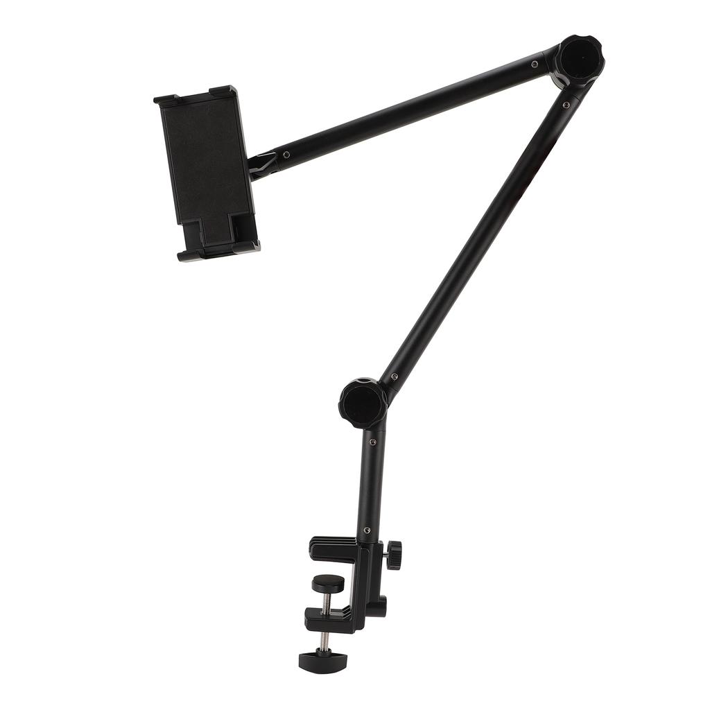 Bed Desk Phone Holder Iron Multi Angle Adjustable Foldable Anti Slip Phone Clamp Mount Stand for Liv
