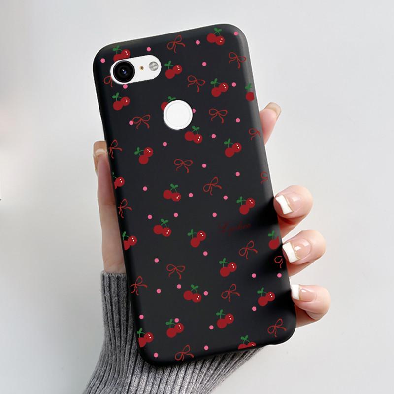 Phone Cases For Google Pixel 3 XL Case Cute Cat Cartoon Silicone Soft Black Coque for Google Pixel 3 XL Pixel3 3XL Bumper Cover