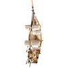 Ocean sailboat 3D  Wooden Puzzle, Scale Model,DIY Model Kit, Handcraft Gift,Home Decoration,Mechanical Toy,Birthday/Chri