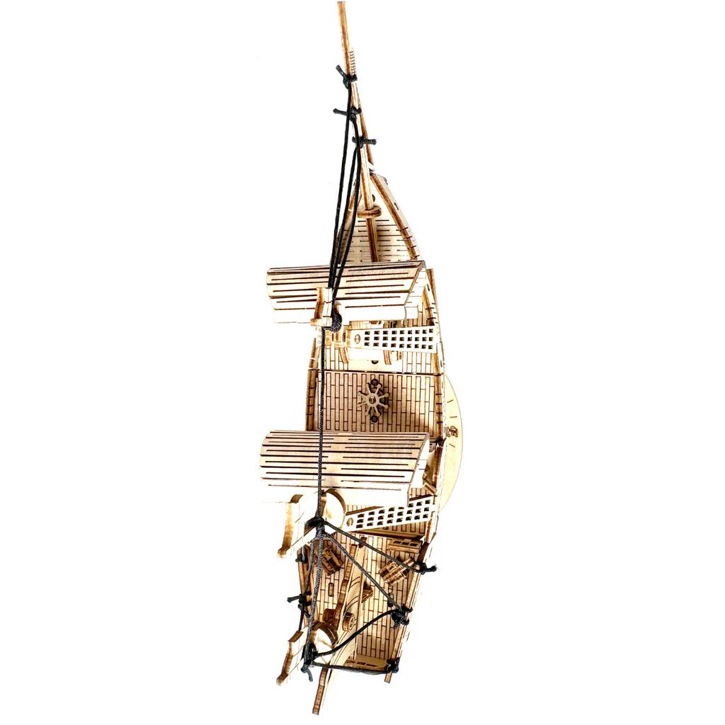 Ocean sailboat 3D  Wooden Puzzle, Scale Model,DIY Model Kit, Handcraft Gift,Home Decoration,Mechanical Toy,Birthday/Chri