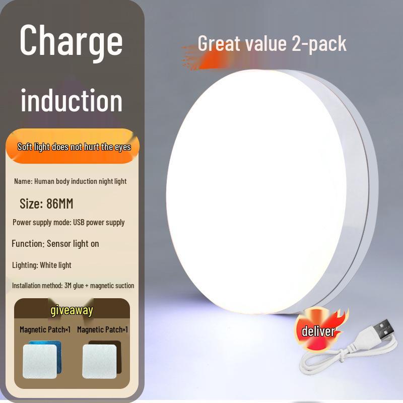 2024 Smart Voice-Controlled Night Light for Corridors and Aisles - Automatic Activation at Night