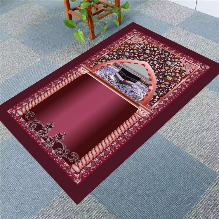 Vintage Floral Pattern Persian Ethnic Style Carpet Mat Rug Home Decoration for Living Room Bedroom Area Rug with Bedroom Decor