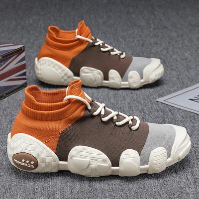 Hoge Kwaliteit Herenschoenen 2025 Nieuwe Zomer Ademend Mesh Platform Sneakers voor Heren Buitensport Vrije Tijd Sokken Trendy Schoenen Heren