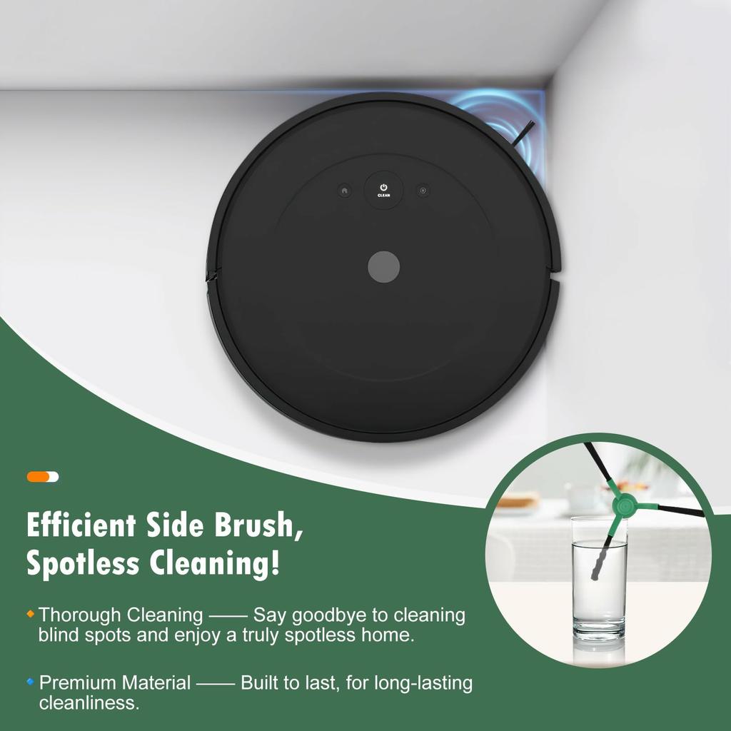 For iRobot Roomba 105 Combo iRobot Essential iRobot Y0140 iRobot Y01420 iRobot 00120 iRobot 00110 Vacuum Cleaner Polyester Replacement Mop Cloth