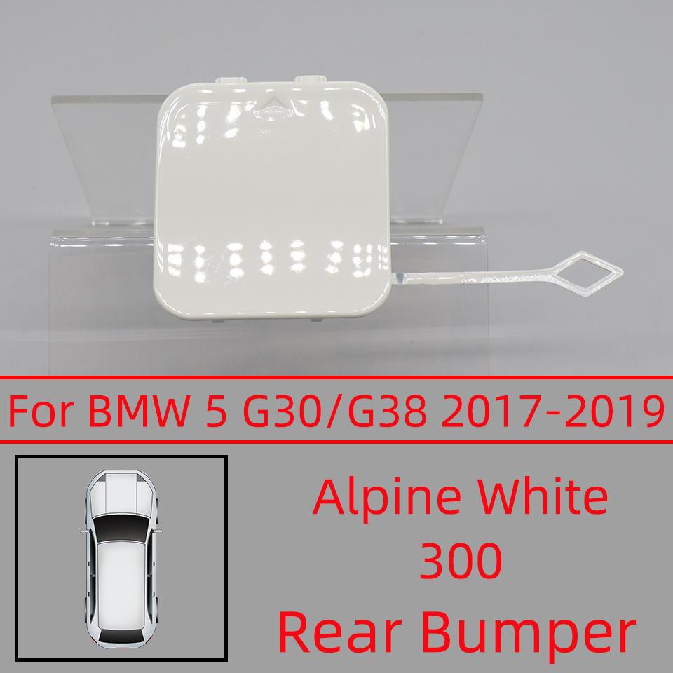 For 2017 2018 2019 Bmw 5 Series G30 G38 518 520 525 530 535 540 Rear Bumper Tow Hook Eye Cover Cap 51127475589 Painted