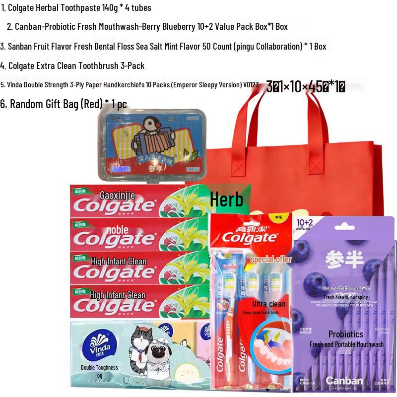 Colgate My Emperor Blueberry Oral Care Lucky Bag