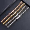 316L Stainless Steel Watchband 20mm Wristband For Rolex Strap For DAYTONA SUBMARINER DATEJUST Watch Accessories Fold Buckle