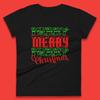 Merry Merry Merry Christmas Womens T Shirt Mens Tops Tees Unisex Christmas Top