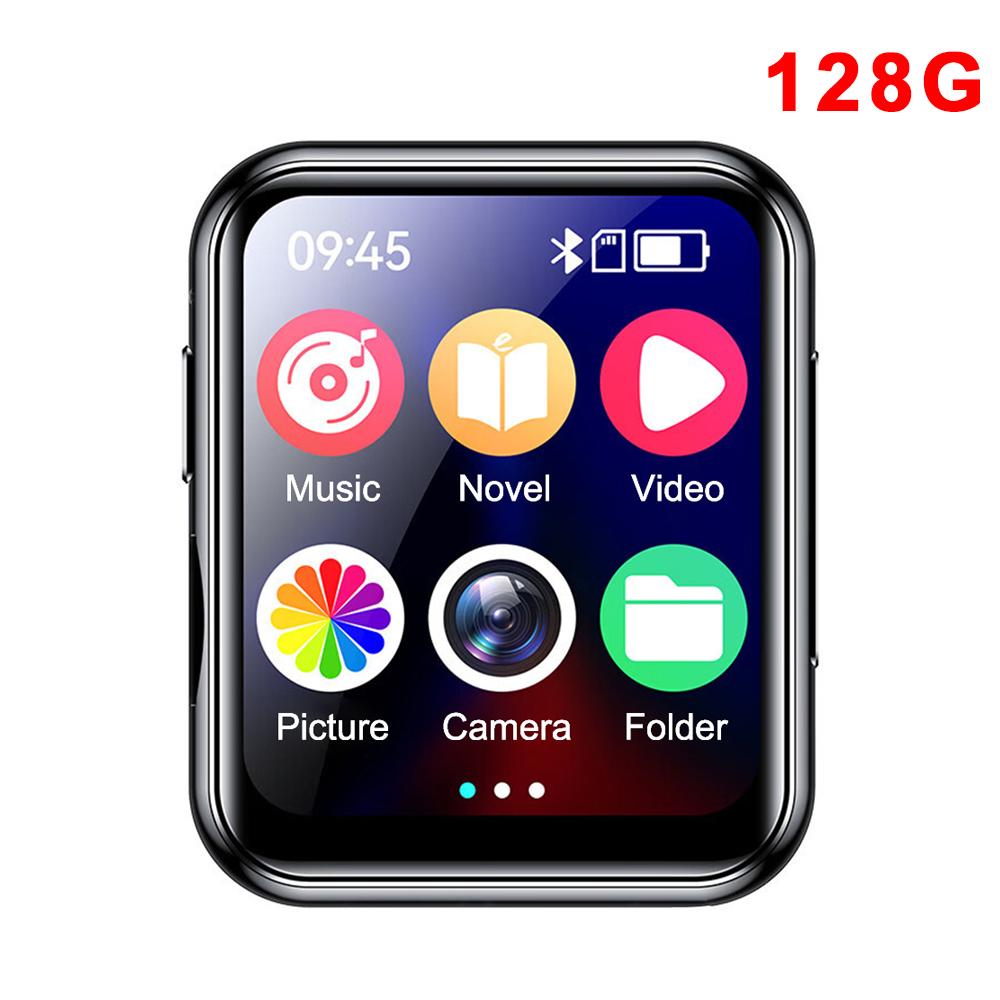 Bluetooth 5.4 MP3 Music Player Built-in Speaker Full Touch Screen Hi-Fi MP3 Walkman with Recorder Camera Video FM Radio E-book
