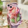 Phone Case: 2D Flat Design, Suitable for iPhone 18 17 16 15 14 13 Pro Protective Case, Pink Lotus, Perfect Christmas and Halloween Holiday Gift