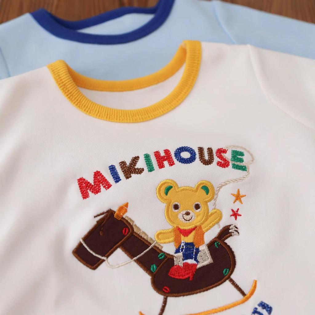 Summer Baby Romper 2025: Cute Cartoon Print, Round Neck, Breathable Short Sleeve, Triangle Jumpsuit