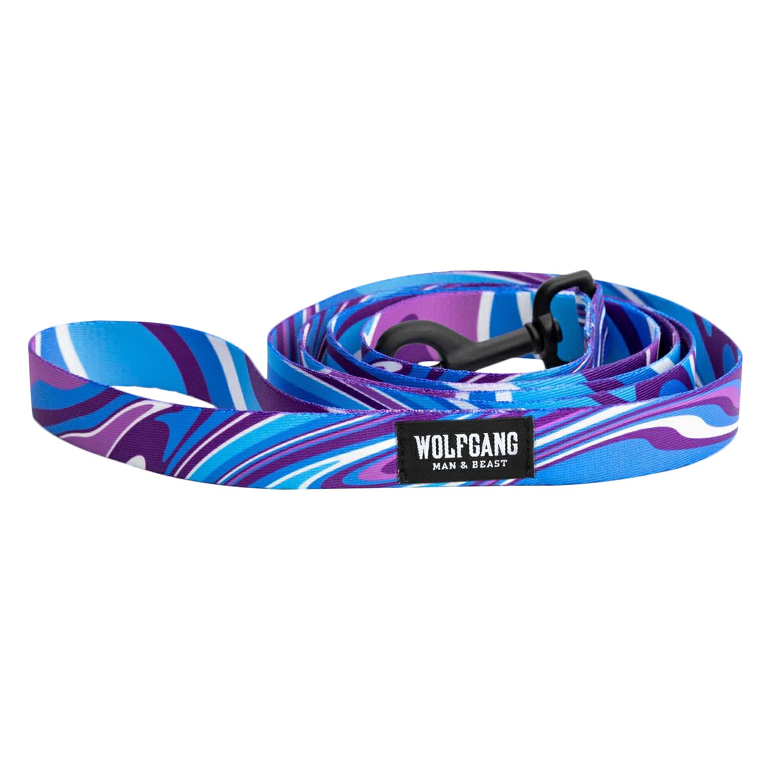 

WOLFGANG MarbleWave Leash (Medium) 2.5cm Wide x 122cm Long [Leash for Medium and Large Dogs]