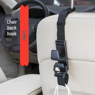 Autositz-Rückenhaken & Kofferraum-Regenschirmhalter - Multifunktionale Auto-Aufbewahrungslösung