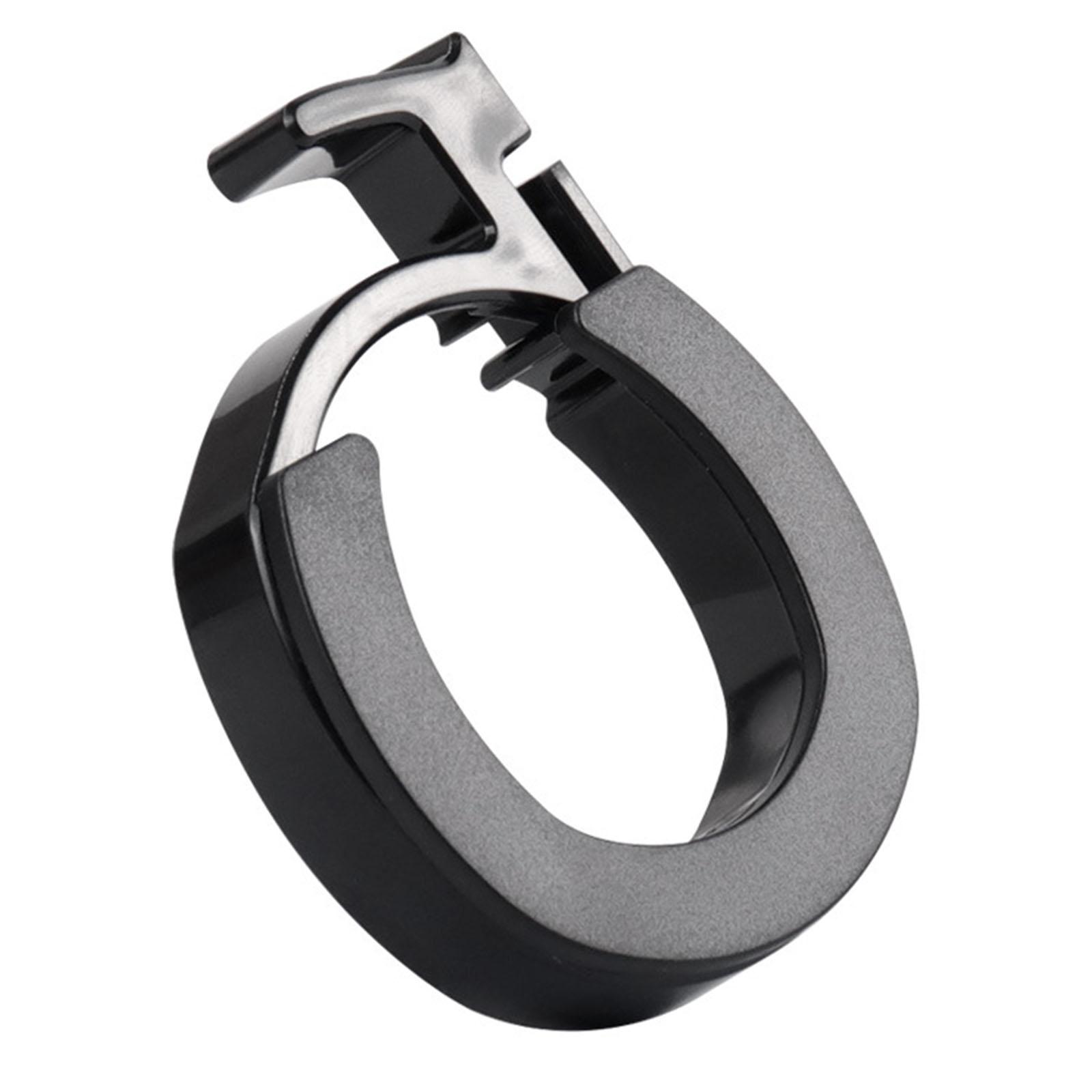 

Страховочное кольцо передней трубы электросамоката, круглые стопорные кольца-ограничители для кикскутера MAX G30, запчасти, легко установить чёрный