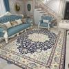 Retro Persian Style Living Room Luxury Decoration Carpet Rugs for Bedroom Hotel Large Area Carpets Lounge Rug Home Decor Mat