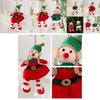 Weihnachtselfenpuppen-Ornament aus Stoffmaterial für Feiertagsbaumdekorationen