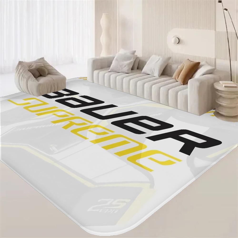 B-Bauer Hockey Bodenmatte Rechteck Rutschfest Zuhause Weich Badematte Haustür Innen Außen Matte Willkommen Fußmatte