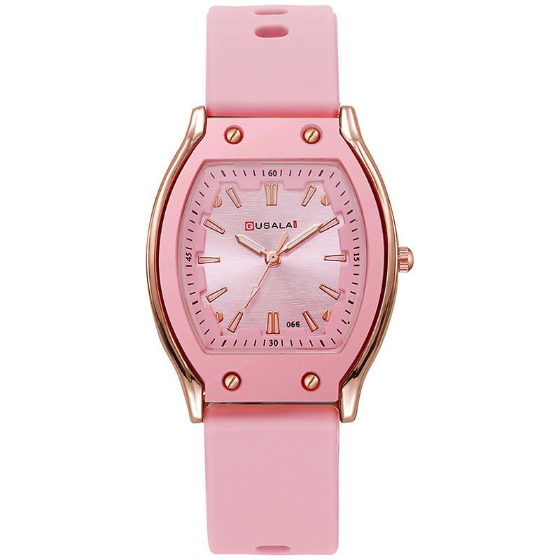 Small Fragrance Style Ladies Silicone Watch With Quartz Movement For Casual Girls