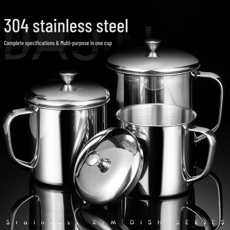 

Shangkui 304 Stainless Steel Lidded Travel Mug