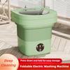 11L Large Capacity Fully Automatic Foldable Electric Washing Machine Small Portable Underwear Elution Integration Machine