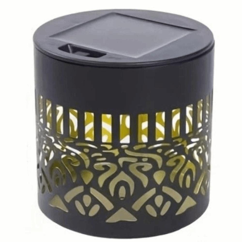 Waterproof Solar Wall Sconce Hollow Pattern Solar Powered Solar Lamp Auto On Off Decorative Lighting Night Light Outdoor Garden