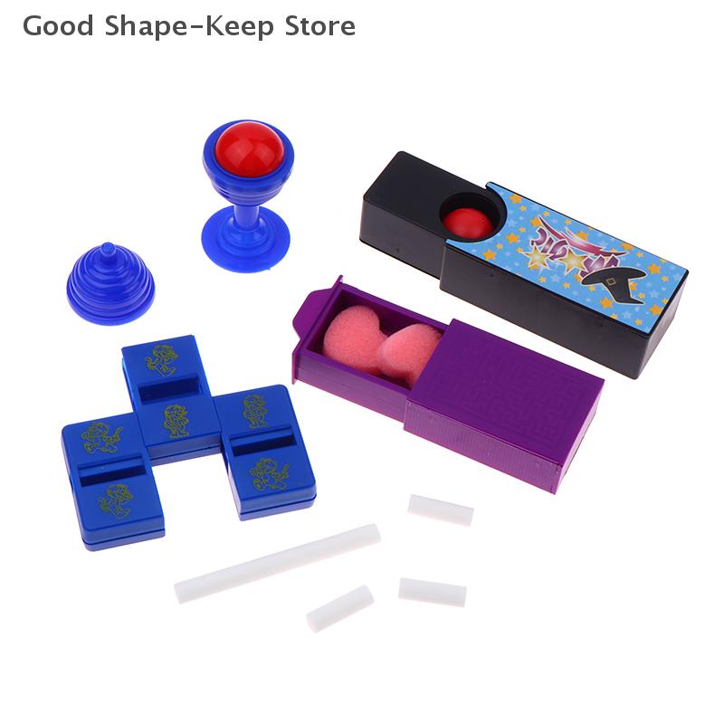 1Pc Funny Gadgets Kid Toys New Unique Toy Magic Show Changeable Magic Box Puzzle Interaction Close-Up Magic Props Tricks Classic