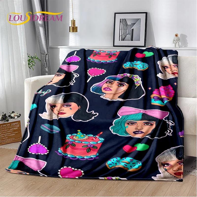 3D Melanine Martinez Crybaby Soft Flannel Blanket for Bed Bedroom Sofa Picnic,Throw Blanket for Cover Outdoors Leisure Gift Kids
