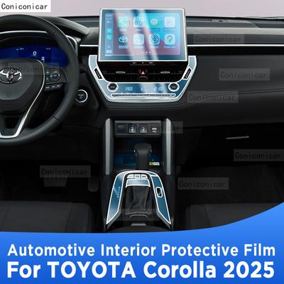 For TOYOTA Corolla 2025 Panel Navigation Screen Automotive Interior TPU Protective Film Anti-Scratch Sticker