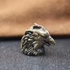 Griffin Eagle Head Lion Body Brass Knife Beads Lanyard Pendants Paracord Charms Eagle Beak EDC Outdoor DIY Accessories Jewelry