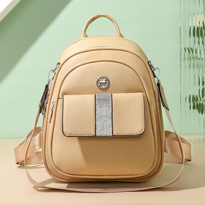 Sac à dos étudiant en PU pour femme