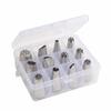 Stainless Steel Piping Tips Set DIY 12 Heads Cream Piping Nozzles Kit Rust-proof Reusable Flower Frosting Nozzles Pastry Tools