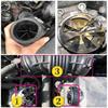 TopSpeed Car Turbocharger Car Turbocharger Adapter Modified Saver Saver Air Accelerator Gas Fuel Fan Turbine C9Z2