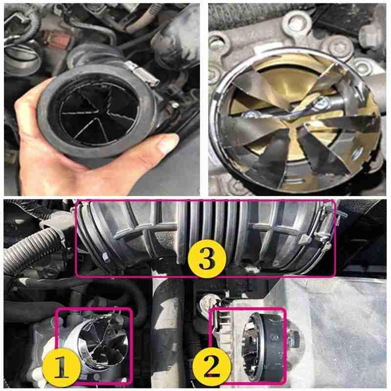 TopSpeed Car Turbocharger Car Turbocharger Adapter Modified Saver Saver Air Accelerator Gas Fuel Fan Turbine C9Z2