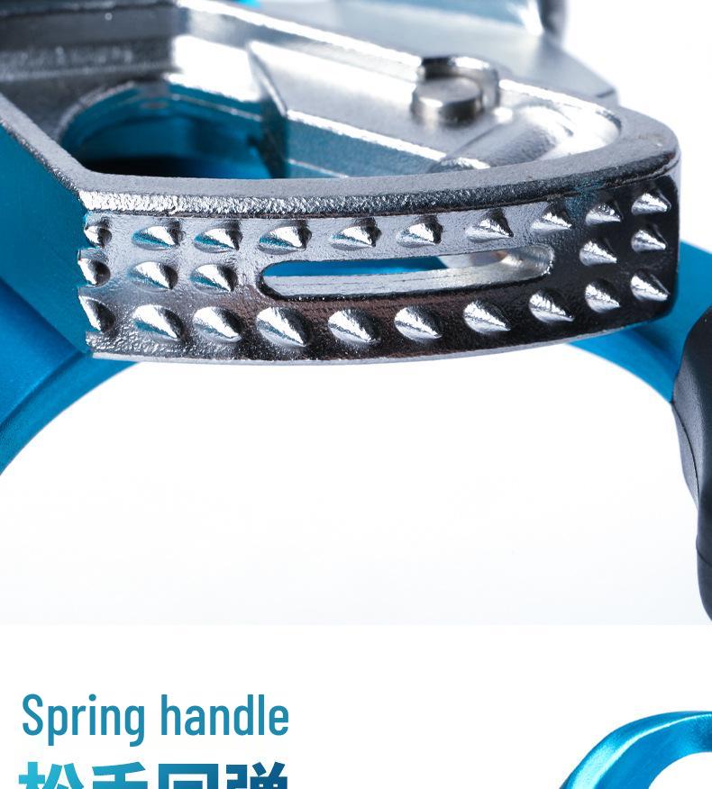 Kanle Högerhand Anti-halk Klätterrep Ascender Verktyg