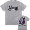Ghost Skeletour World Tour 2026 T-Shirts Nordamerikanische Rockband Street T-Shirt Baumwolle Kurzarm Locker Männliche T-Shirts Grafik Tops