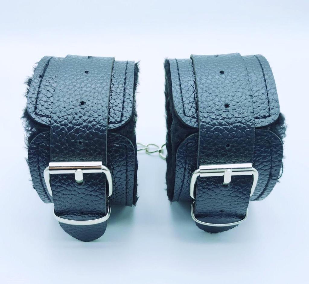 Plush Flirting Handcuffs: Bondage Adult Toys for Couples