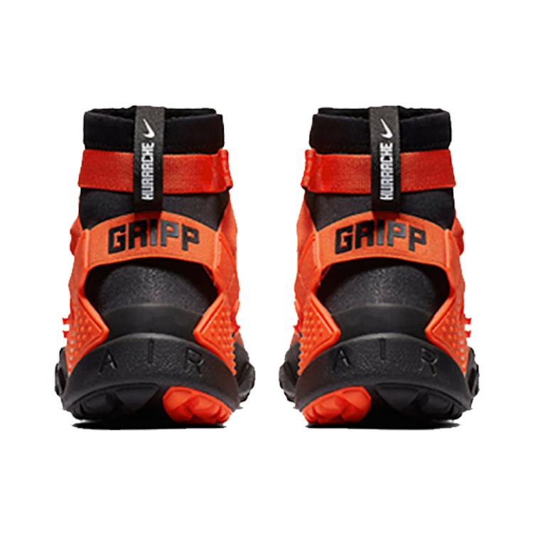 New Nike Air Huarache Gripp Black Team Orange AO1730-001