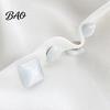 Cardigan Closure Accessory Cat's Eye Stone Magnetic Button, No Sew Safety Button Pin for Decorative Brooch Scarf Shirts Sweater, Round Square