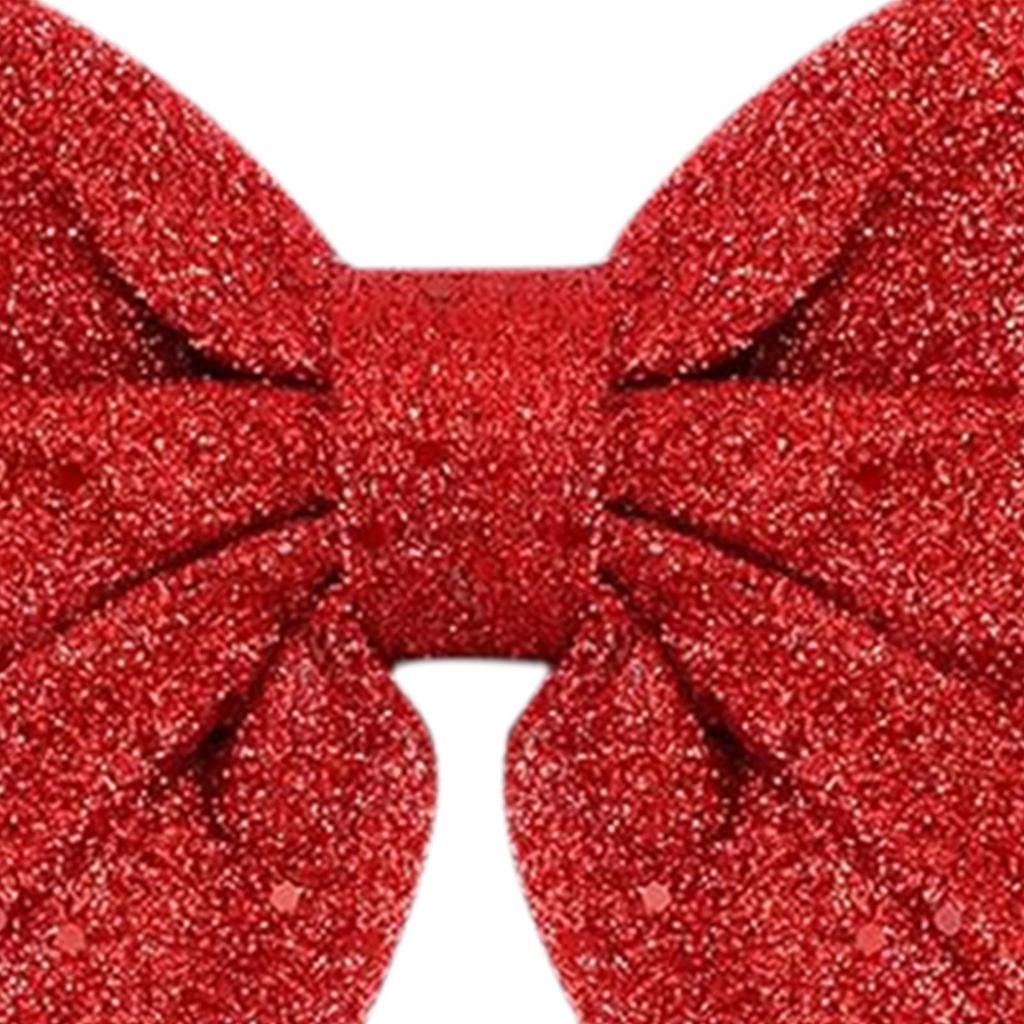 Bows For Christmas Tree 2 Piece Sparkly Tie Holiday Ribbon Bow Tree Topper For Home Outdoor Farmhouse Wall Indoor Crafts