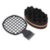 2pcs Barber Salon Hair Coils Comb Soft Flexible Hair Sponge Hairdressing Tool Set for Wet Hair