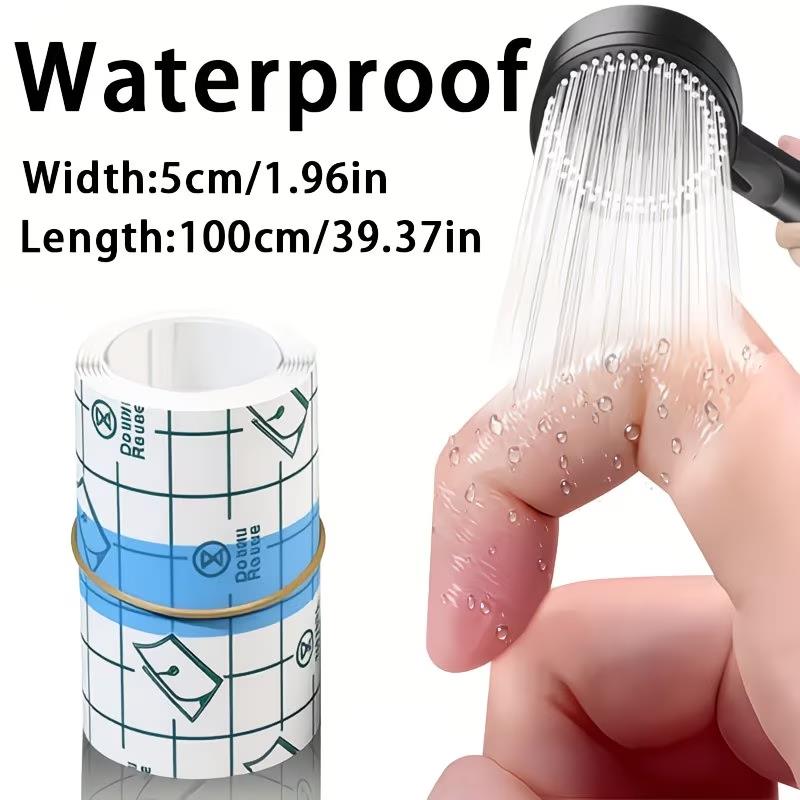 1/2pcs Roll of Transparent Self-Adhesive Wrap Tape – Anti-Friction Band for Fingers & Toes, Protection