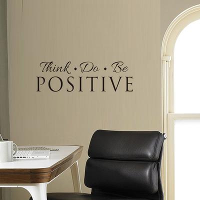 Vinyl Decal Modern Tear-resistant Flexible Wall Decal Sticky Letters Quote Wall Sticker Vinyl Decal for Dorm
