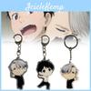 Yur On Ice Katsuki Yuri Victor Nikiforov Acrylic Keychain Spring 2023 Cartoon Character Accessories For Anime Lovers